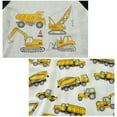 thumbnail image 5 of DDSOL Toddler Boy Excavator Pajamas Short Sleeves Pjs Cotton Sleepwear Sets 4-Pieces Yellow 2T, 5 of 8