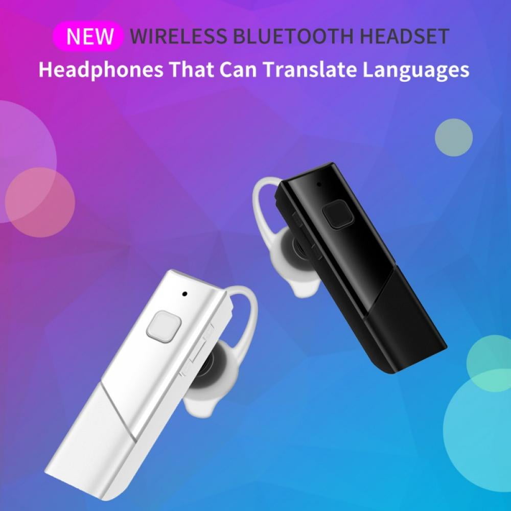 Translating Ear Buds, New Wireless Bluetooth Translation Earbuds Real Time Language Translator 144 Languages Play Music Non In Travel Business Learnin