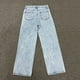 thumbnail image 5 of Cowsor Girls Baggy Jeans Distressed Denim Pants Elastic Waist Wide Leg Jeans for Girls Kids Loose, 5 of 7
