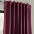 thumbnail image 3 of Aubergine Blackout Room Darkening Curtain (1 Panel), Aubergine, 50W X 108L, 3 of 6