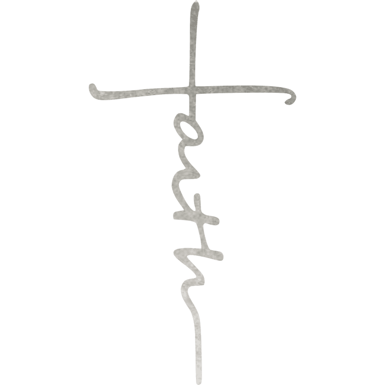 Faith Cross - Metal Wall Decor - Walmart.com