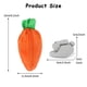 thumbnail image 5 of Conejitos de peluche a las escondidas en bolsa de zanahoria para Pascua, 5 of 5