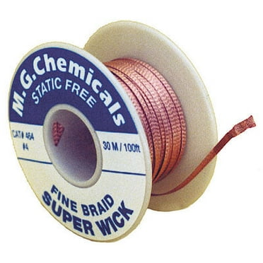 426 - SOLDER WICK #4 BLUE 25MM 5FT RA ROSIN