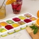 thumbnail image 4 of Bandeja para cubitos de hielo Paquete de 4 piezas con silicona de fácil liberación y bandeja flexible para cubitos de hielo de 14 piezas con tapa extraíble a prueba de derrames, 4 of 6