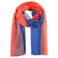 thumbnail image 1 of INSPIRAR CHIC Bufandas de Satén para Mujeres con Color Gradiente, Coloridas, Ligeras y Suaves, Pañuelo Hijab, Envolturas, Chal 70.9"x35.4" Gradiente-12, 1 of 6