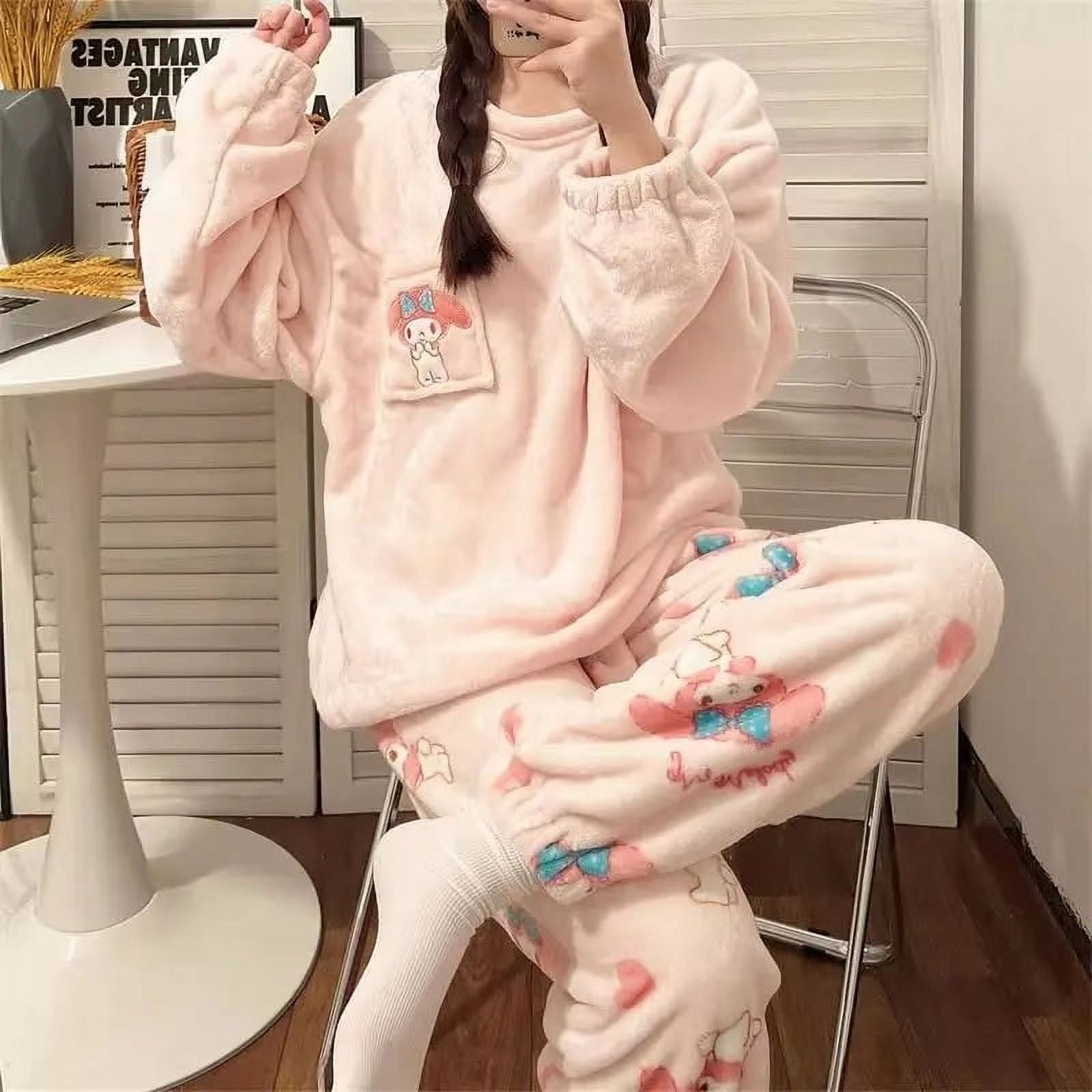Pantalon De Pyjama Femme Imprimé Chats - Confort Maison Style Kawaii