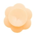 thumbnail image 5 of Unique Bargains 1 Pc Portable Silicone Facial Cleansing Brush Flower Shape 3.54"x3.54"x1.18" Yellow, 5 of 7