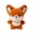 Fox, variant on Cute Animal Plush Toy, 16cm Soft Stuffed Animal Keychain/Buddy for Kids, Desk Decor & Gifts