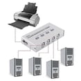 thumbnail image 4 of 4 Port Usb2.0 Sharing Manual Switcher Box Hub Share Usb Device For Printer 4ua Four Port Switching, 4 of 5