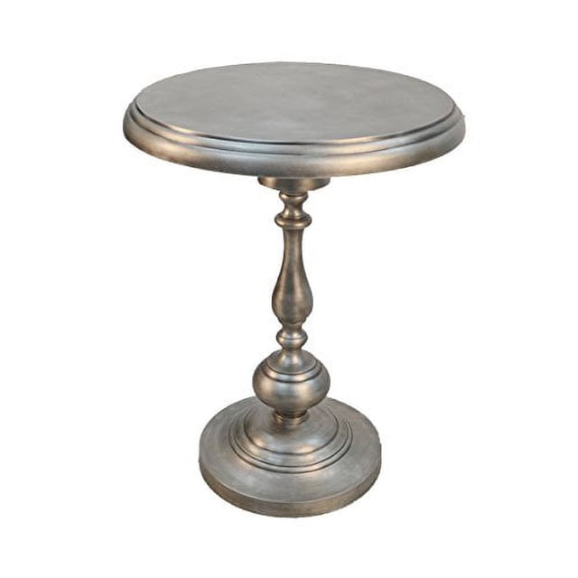 Carolina Chair & Table Table d'Appoint en Métal Antique Nickle Pearson