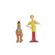 Scooby-Doo 1:24 Mystery Machine Die-Cast Car & 2.75 Shaggy & Scooby Figures, Model Vehicles