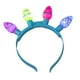 thumbnail image 5 of Diadema con bombilla LED intermitente de Pascua, gorros intermitentes, gorros de Pascua, recuerdos de fiesta de Pascua para cumpleaños, carnaval, grad Azul, 5 of 10