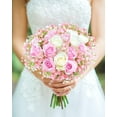 thumbnail image 5 of Babys Breath Artificial Flowers, 24Pcs Fake Baby Breath Flowers Artificial Bulk Faux Gypsophila Real Touch Flowers for Wedding DIY Bouquet Arrangement Party Home Garden Spring Decor, Pink, 5 of 8