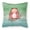 Multicolored, variant on Brown Owl Watercolor Fabric Decorative Pillow