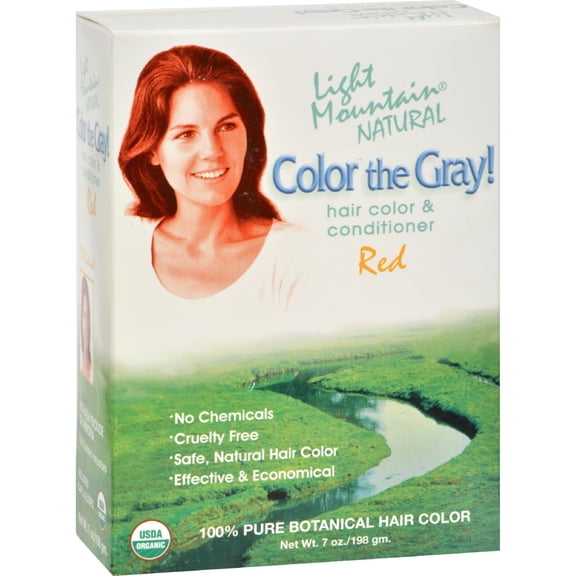 Light Mountain Color the Gray! Red 7 oz Box