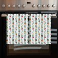 thumbnail image 2 of Christmas 1 Pack Kitchen Towel, Water Absorbent Dish Towel, Green Botanical Xmas Balls Star Decorative Hand Towels - Quick Drying Cloth for Cooking Baking, 18x28 Inch, 2 of 8