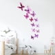 thumbnail image 4 of Bienvenido Luminoso tridimensional mariposa dormitorio habitación infantil decoración de pared pegatinas de pared, 4 of 5