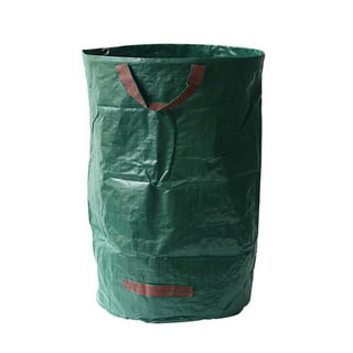 1pc 37l Reusable Garden Lawn Yard Waste Bag, Foldable Leaf Bag