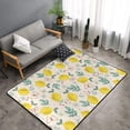 thumbnail image 2 of Flowers and Butterflies A Shaggy Area Rug, Rugs for Living Room Bedroom Non Slip Door Mat Indoor Carpet Machine Washable Nursery Home Decor Floor Mats for Entryway 60x39in-#, 2 of 5