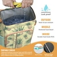thumbnail image 2 of Exotic Pineapple Cooler Backpack - 20L High-Capacity Insulated Bag with Fresh Tropical Print for Camping & Travel, 2 of 6