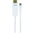 General Electric 6 ft Mini DisplayPort to HDMI Cable, White, 33771
