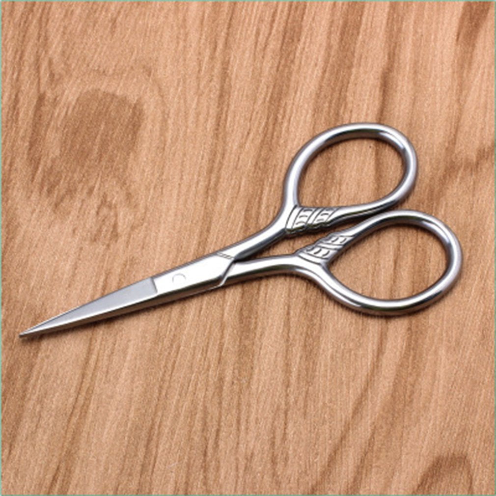 Professional Stainless Steel Facial Hair Scissors for Men Moustache