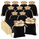 thumbnail image 1 of 30 piezas con bolsas de joyería, bolsas con cordón, bolsa de regalo (negro) Afortunado Sencillez, 1 of 5