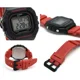 thumbnail image 4 of Reloj Casio Digital W218 4b2 Unisex Naranja Full * Watchsalas* Bisel Negro Fondo Negro, 4 of 8
