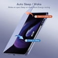 thumbnail image 4 of TBTIC 360 Rotation Transparent Acrylic Case For Tablet Xiaomi 6 6Pro 5 5Pro With Pencil Holder Slot Black Xiaomi 5 5Pro, 4 of 6