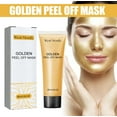 2 Pack Gold Peel Off Mask, Anti aging Face Peeling masks with 24K Gold ...