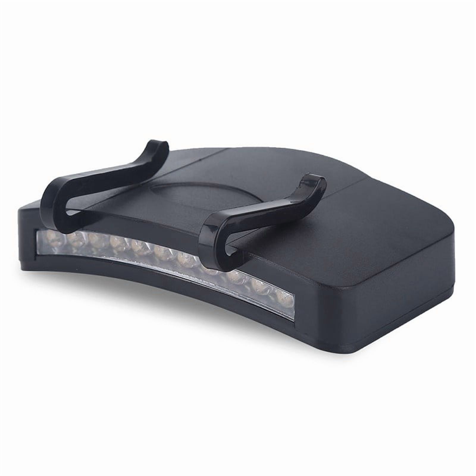 Super bright LED headlights - Outdoor fishing, camping and hunting flashlights that clip onto a hat.