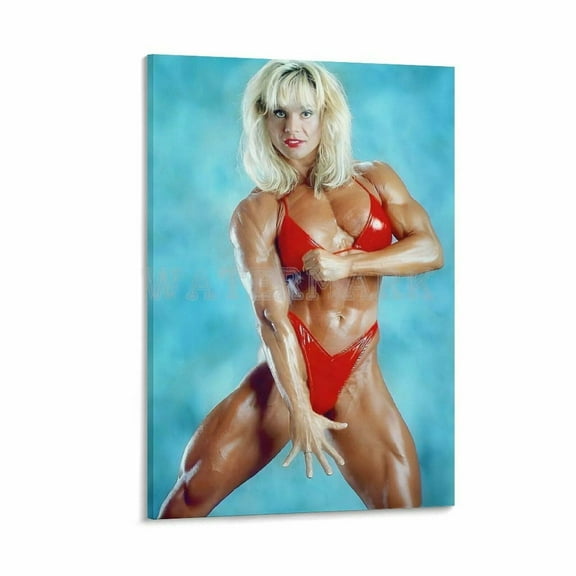 Cory Everson Poster Female Bodybuilding Poster (12) Canvas Painting Posters And Prints Wall Art for Living Room Bedroom Decor
