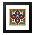 thumbnail image 2 of Afghan Boundary Commission 20x22 Black Modern Framed Museum Art Print Titled - 18 Plates of Ornamental Tiles from the Afghan Boundary Commission Pl 08 (1884), 2 of 5