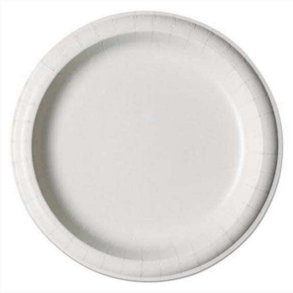 Dixie Ultra Paper Plates Round 8 1/2" Dia White 125/PK 4 PK/CT SXP9W