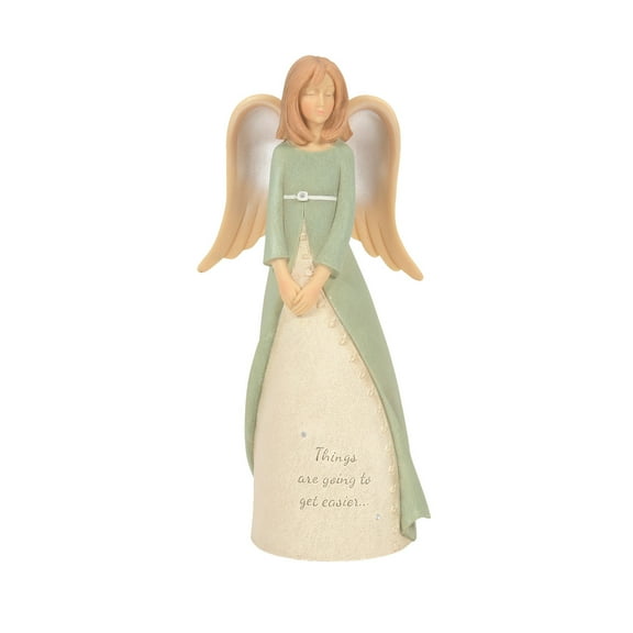 Foundations Going to Get Easier Angel Figurine