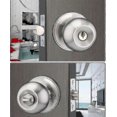 thumbnail image 4 of Stainless Steel Exterior Door Handle Round Security Front Door Lock1pcssilver/YY, 4 of 5