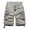 Khaki, variant on Mens Camo Cargo Shorts Relaxed Fit Multi-Pocket Outdoor Camouflage Cargo Shorts Cotton