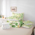 thumbnail image 6 of Homewish Multicolor Flower 7-Piece Bedding Comforter Set,Cute Country Floral King Bedding Sets,Yellow Greene Bed Sheets For Girl Teens,Super Cozy Room Decor Reversible, 6 of 8