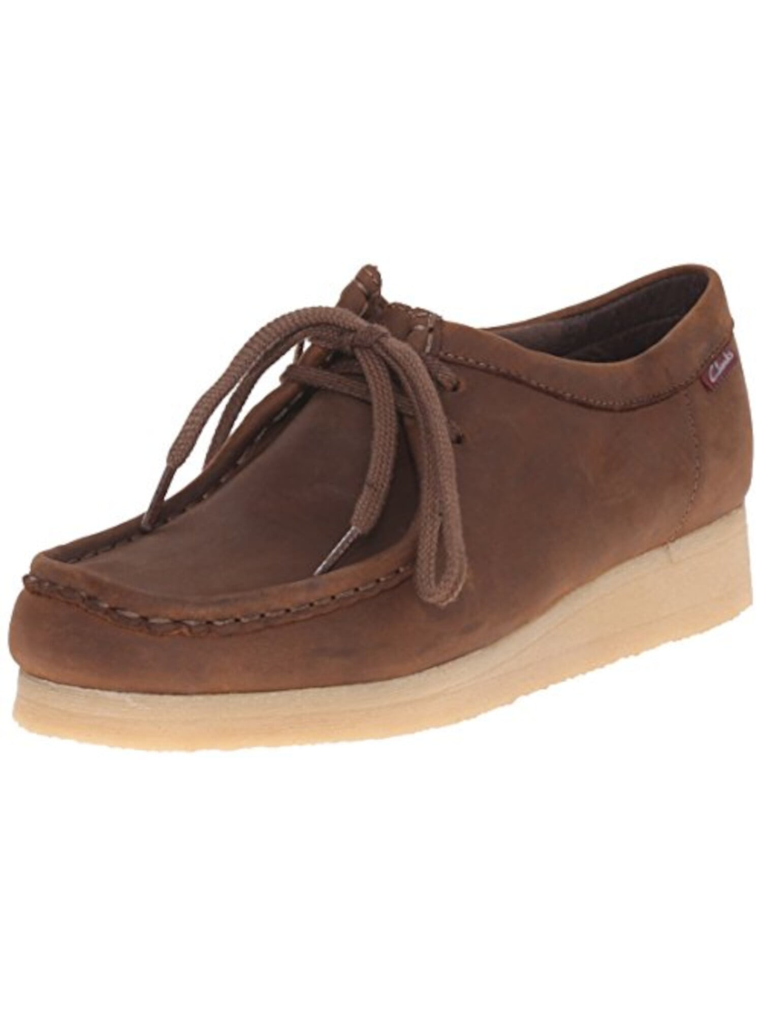 Udvidelse vegetarisk mock COLLECTION BY CLARKS Womens Brown Comfort Cushioned Padmora Square Toe  Wedge Lace-Up Leather Chukka Boots 6.5 M - Walmart.com