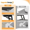 thumbnail image 5 of Lift Top Coffee Table, with Storage Shelf/Hidden Compartment, Gas Lifting Mesa De Centro para Sala Pop Up Coffe Table, 5 of 8