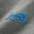 thumbnail image 4 of Men's Antigua Heather Gray/Black Detroit Lions Urgent Pullover Hoodie, 4 of 4