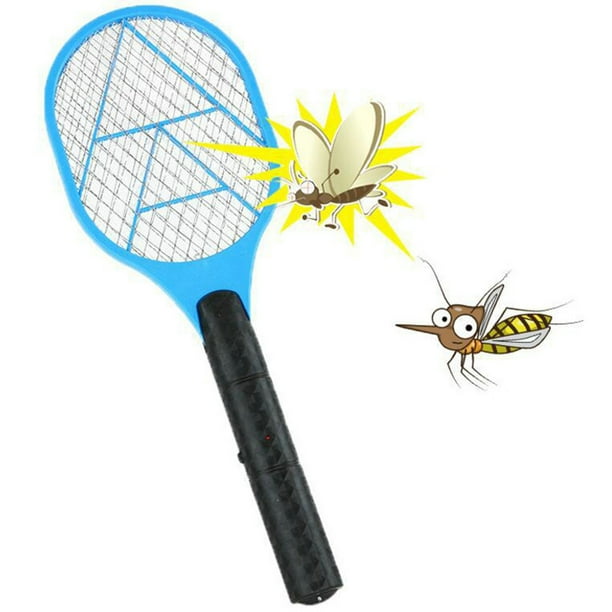 Mosquito Killer Electric Tennis Bat Handheld Racket Insect Fly Bug Wasp