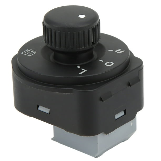 Perilla de control del espejo, interruptor del espejo retrovisor, interruptor de espejo eléctrico, interruptor de ajuste del espejo, diseñado meticulosamente