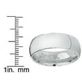 thumbnail image 4 of Metal Masters 7mm Classic Dome Mens Tungsten Carbide Ring Wedding Band, 4 of 7