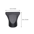 thumbnail image 2 of FONDOTIN 10ensemble Embout Concentrateur de Sèche-Cheveux Universel 8x3.9in PP PC Matériel pour Femmes Hommes, 2 of 8