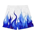 thumbnail image 5 of Ofertas en iluminación DDAPJ pyju Men's Drawstring Swim Trunks Novelty 3D Graphic Printed Beach Board Shorts Quick Dry Bathing Suits Short Pants with Pockets Blue M, 5 of 9