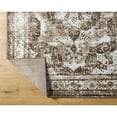 thumbnail image 4 of Livabliss Area Rugs for Living Room, 9x12 Monte Carlo Traditional Dark Brown Rug, Bedroom Dining Room Home Decor Stain Resistant Carpet (8'10" x 12'), 4 of 5