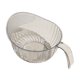 thumbnail image 2 of Colador de filtro de lavado de arroz, escurridor de alimentos, multiusos, utensilios de cocina, colador de Pasta para cuenco de frutas y verduras para Gris, 2 of 9