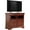 Cherry, variant on Maklaine Traditional Wood Veneer TV Stand with Dovetailed Drawers in Beige