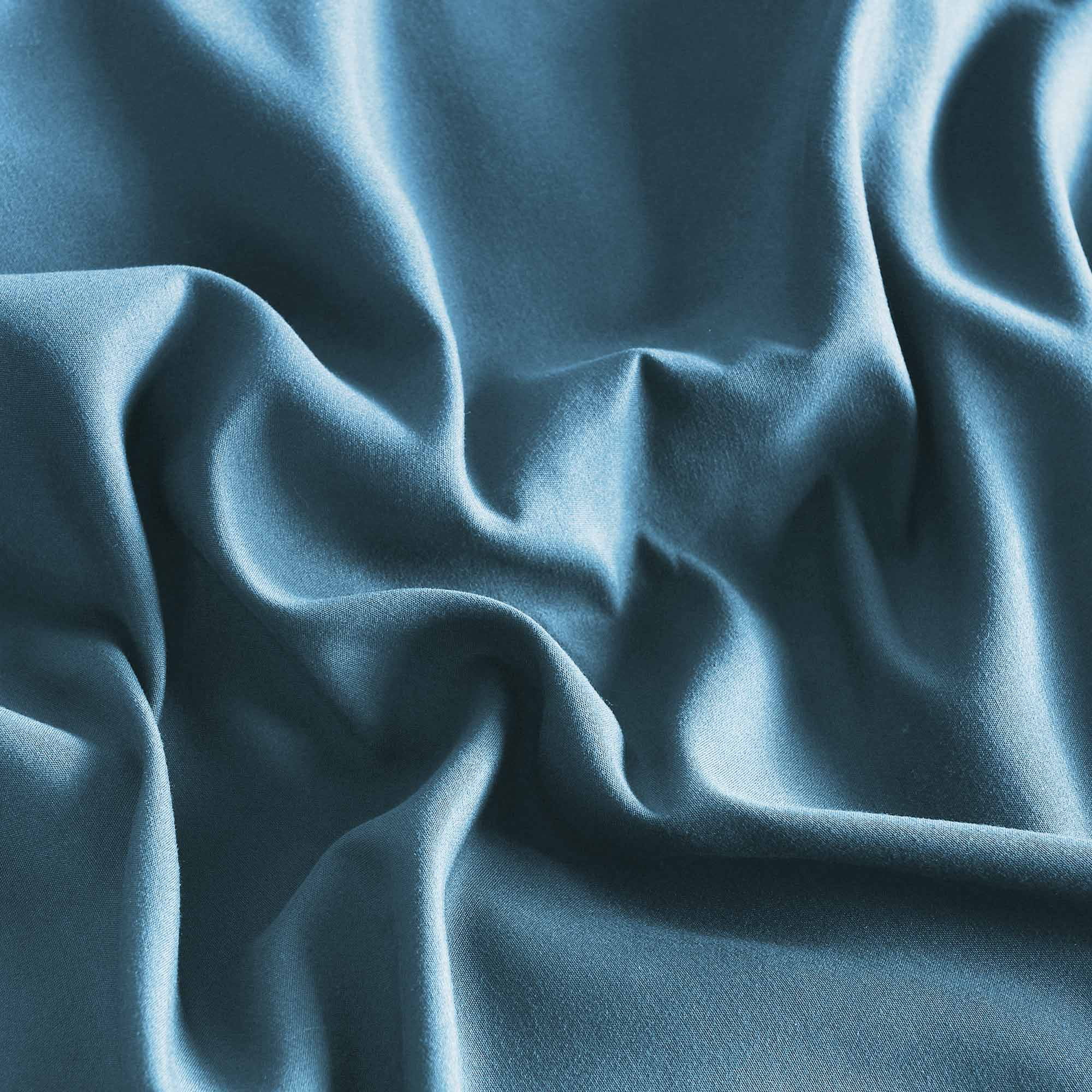 HIG 8 PCS Modern Comforter Set All Season Bed in a Bag, Dusty Blue, King Size